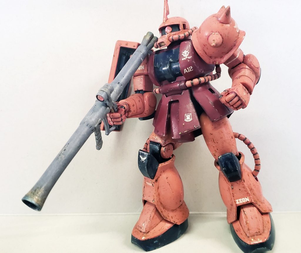 1／144 HGUC 032 MS-06S シャア専用ザク–5枚目/制作者：E