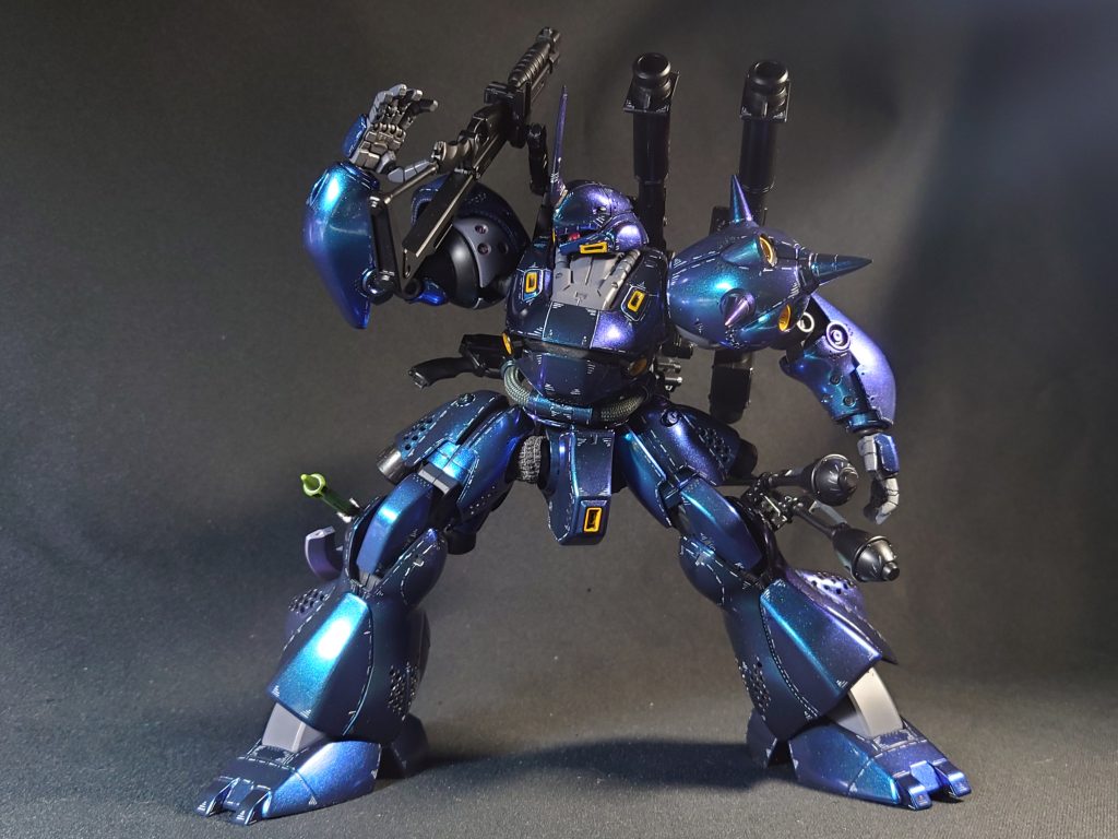 ウェポンラックのサブアーム化、とても気に入ってます。これは完全にメタルビルドをマネてます。