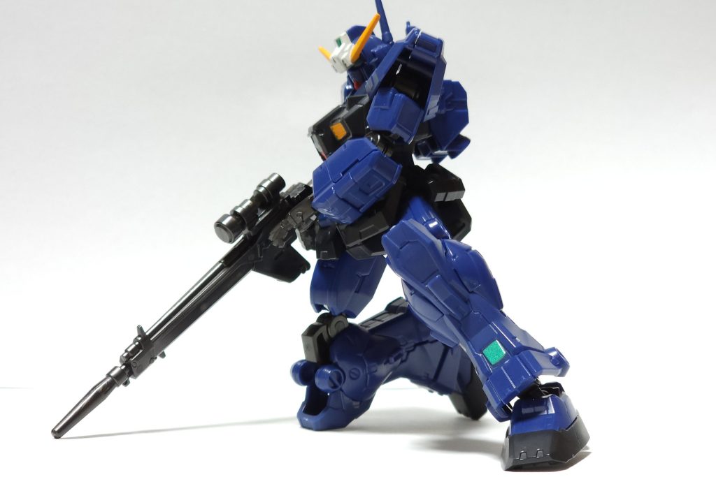 3番機3番機は後方支援要員ということでスナイパーライフル装備にしています。ちなみにライフルはシナンジュのものを使用。