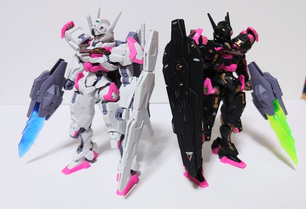 (制作工程は)ないです。普通のルブリスと並べると対っぽい