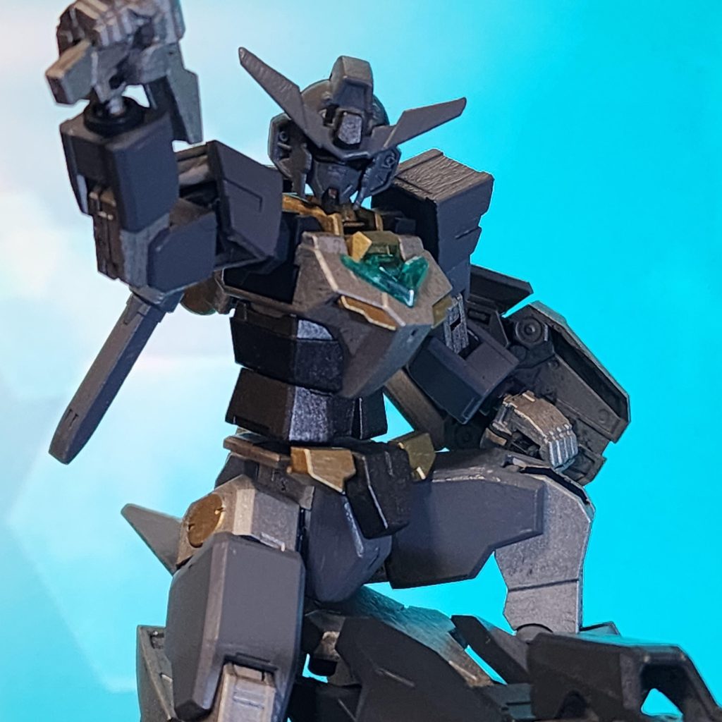 コアガンダム、ずっと組んでみたかったのですが、独特のフォルム、等身でかわいい((o(。・ω・。)o))