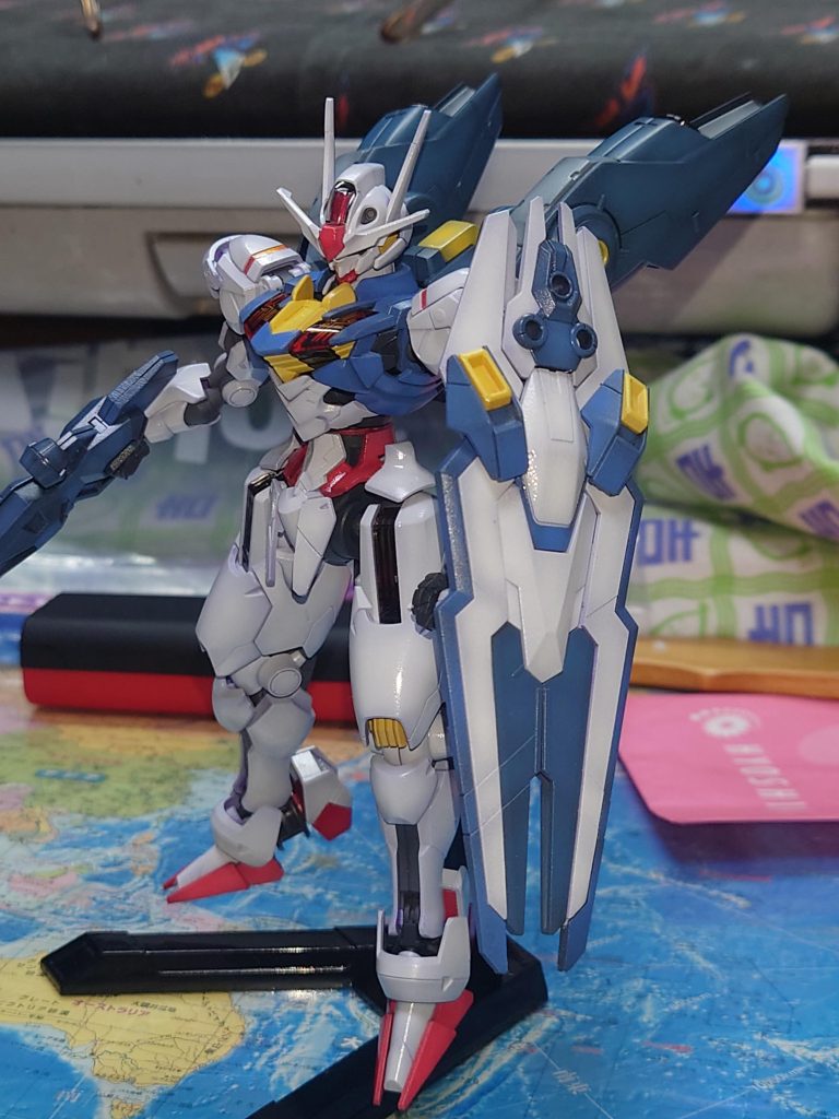 後から買ったバックパック装着。