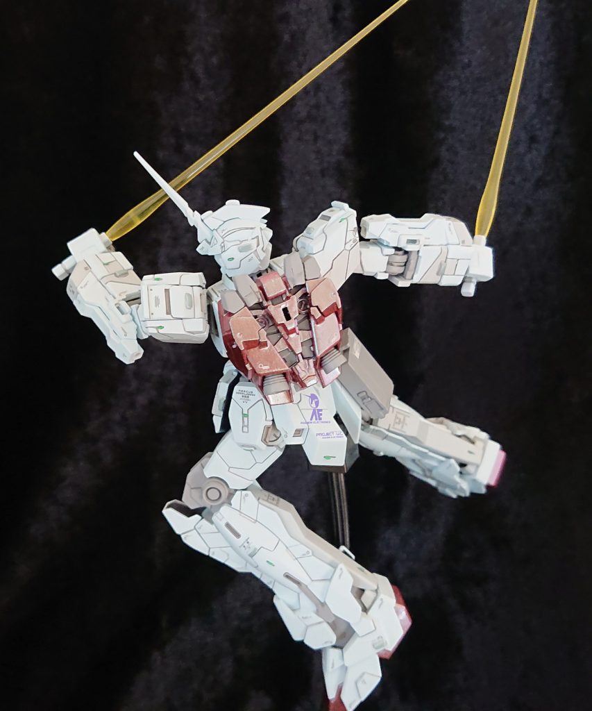 光輝く黄のビームサーベル🗡️🤗前作のシナンジュスタインに付属してるモノ。