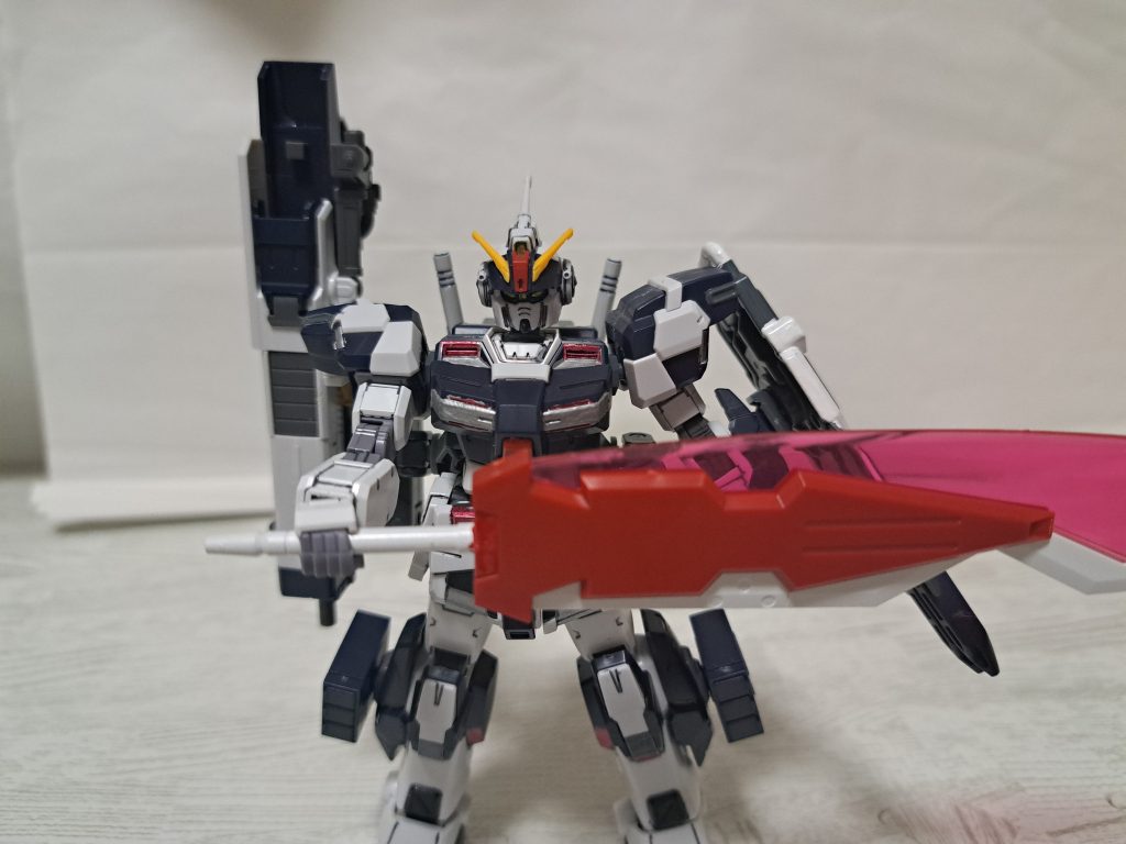 ホワイトライダーのジョイントで向きを変えながらツヴァイハンダーを持たせられる様にしました。