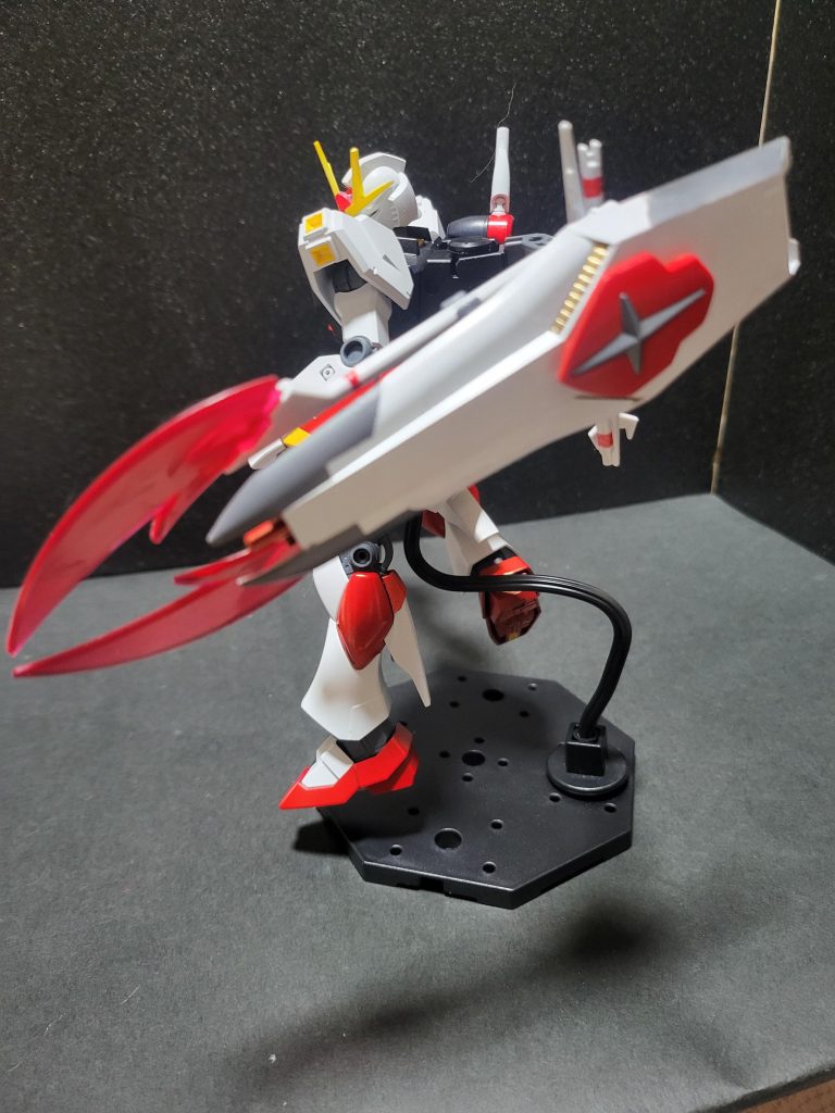 シールドバインダー状態でビームナギナタを展開できるようにしました。