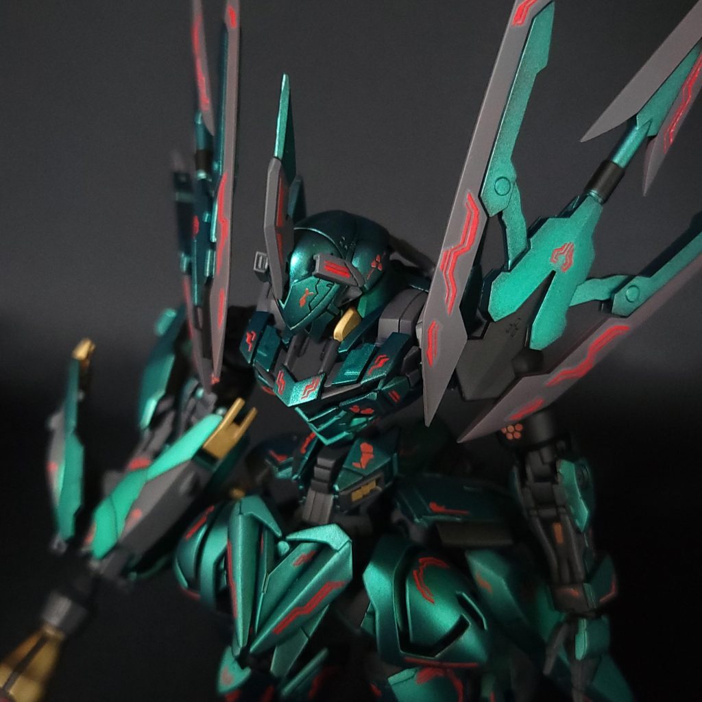 胸部シェルユニットはオミットしました。