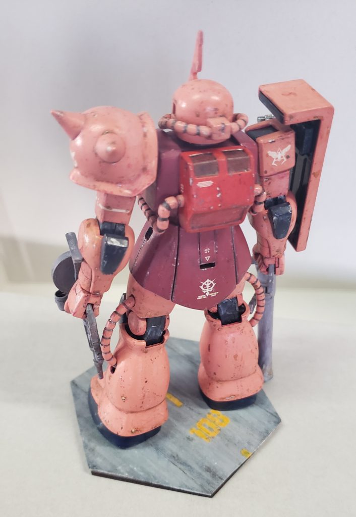 1／144 HGUC 032 MS-06S シャア専用ザク–3枚目/制作者：E