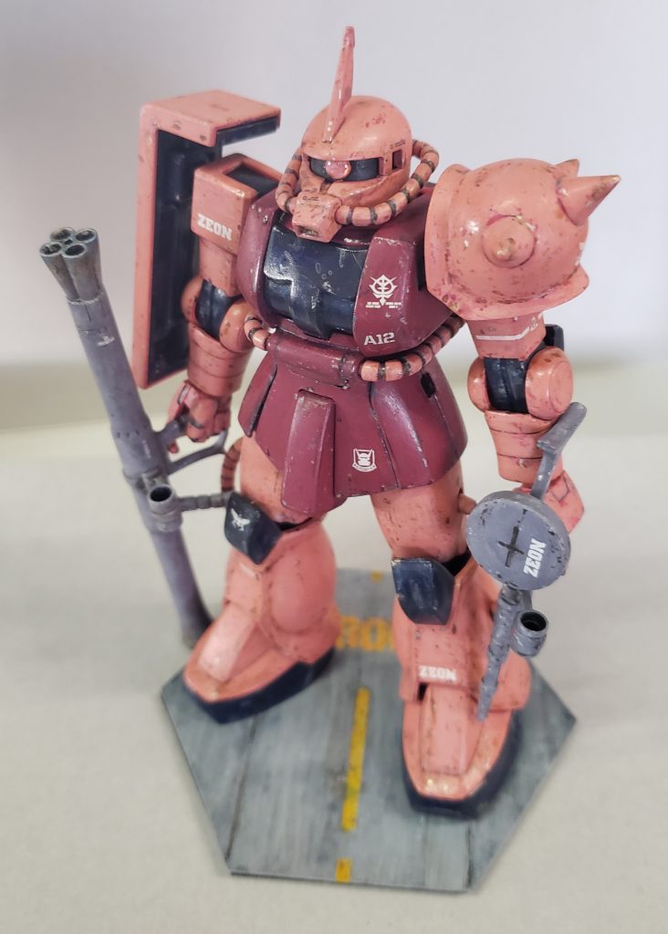 1／144 HGUC 032 MS-06S シャア専用ザク–4枚目/制作者：E