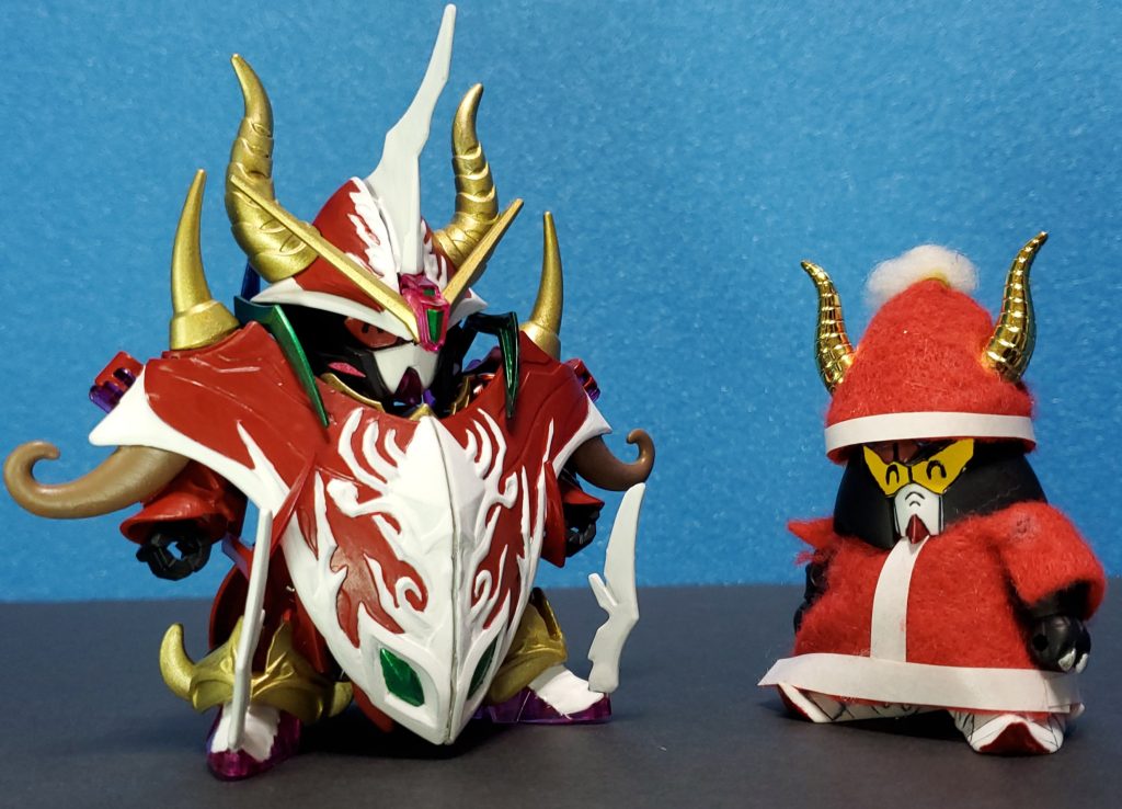 サンタガンダムと。