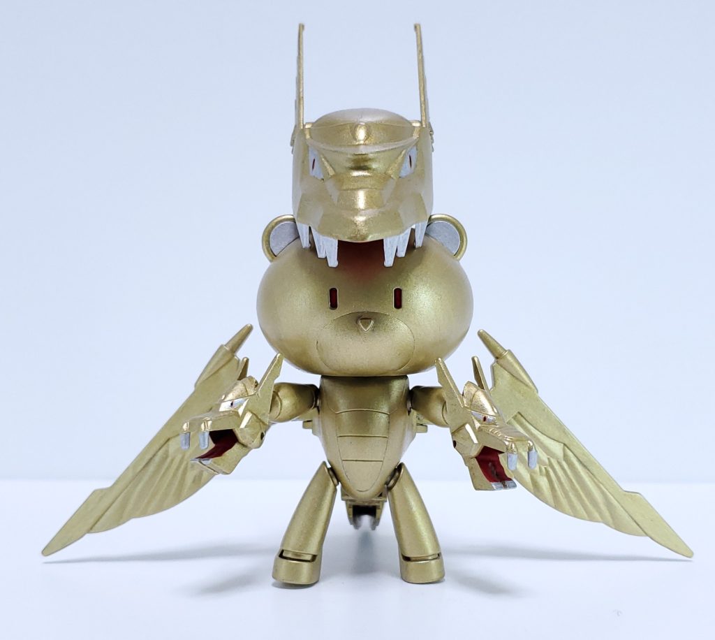 辰年、どう落とし込もうか迷いましたがキングギドラにしました。