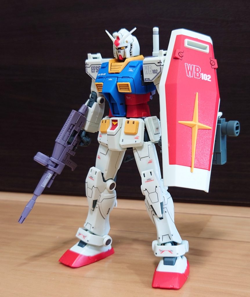 HG ガンダム(ククルス・ドアン)–3枚目/制作者：隠れ蓑