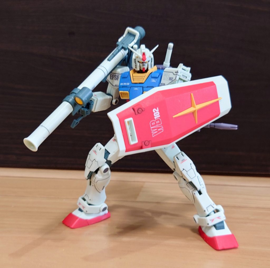 HG ガンダム(ククルス・ドアン)–4枚目/制作者：隠れ蓑