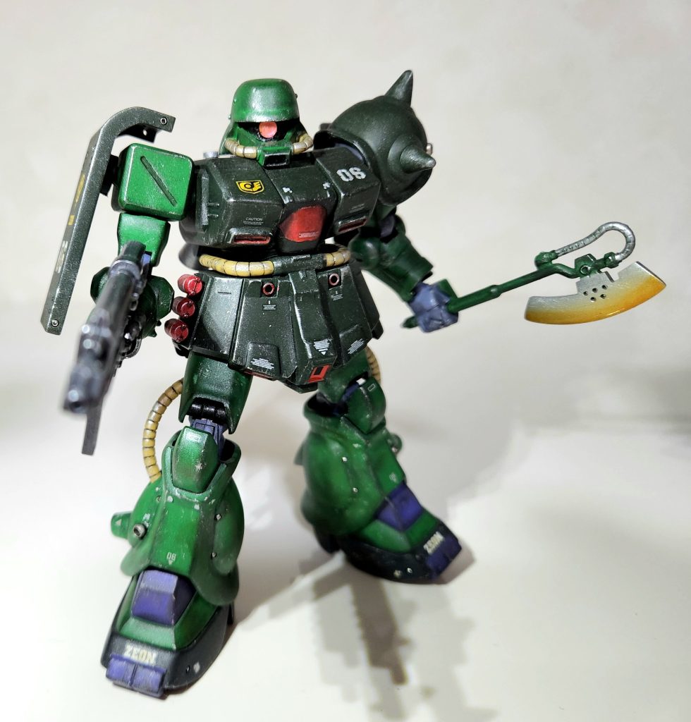 フリッツへルムタイプも付いてます。今度は関節を改修したりして作ってみたいけどキットが入手困難ですね。