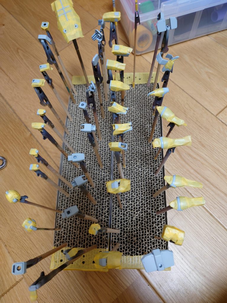 久しぶりに塗り分けした気がする