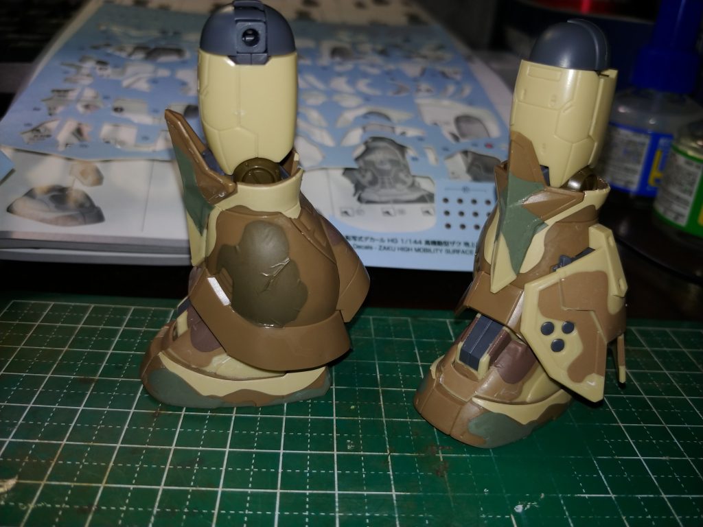 曲面は何回も日にちをかけてマークソフターを塗り重ね、少しずつ馴染ませましたが、大体そんなやり方であってますかね？