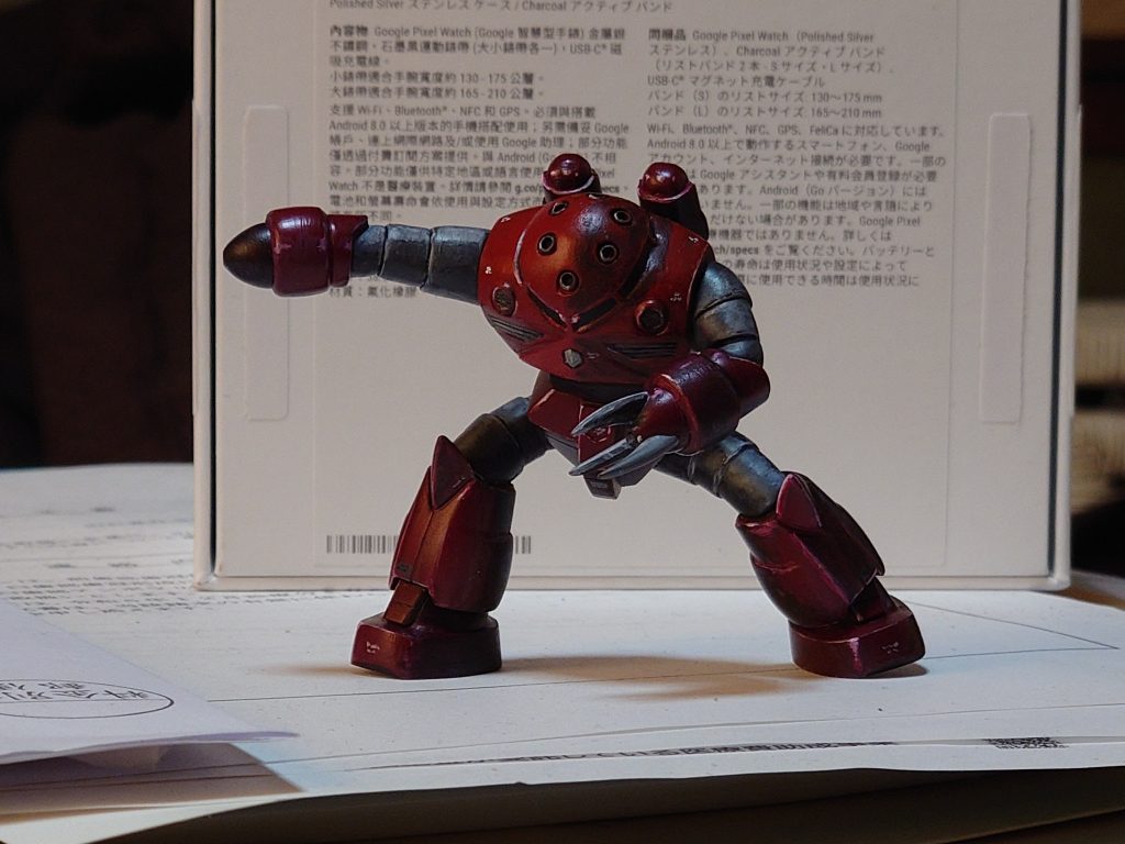 塗装途中ズゴック