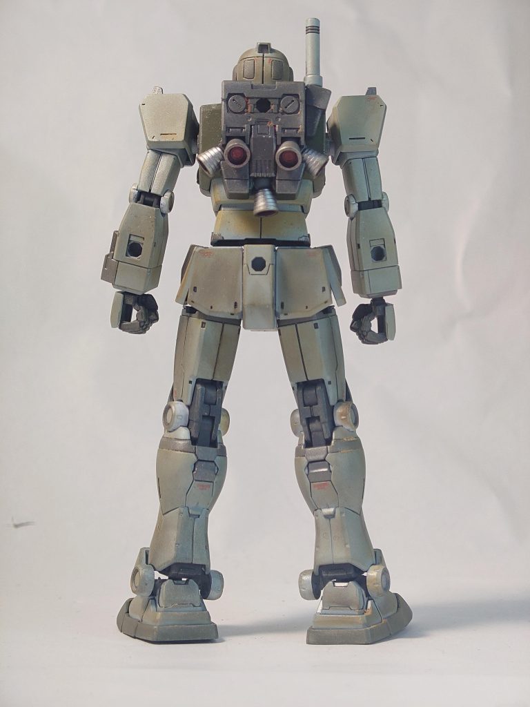 HG ジム(スレッガー機)–5枚目/制作者：しさお