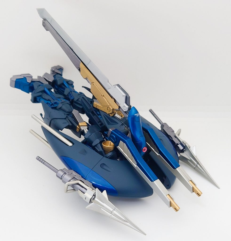 そして、モビルアーマー形態(潜水艇型)！これをさせたいがためのミキシングです。