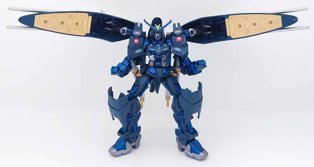 HG ガンダムアストレイ ブルーフレーム‐ディープブルー‐–9枚目/制作者：パイナップル少佐