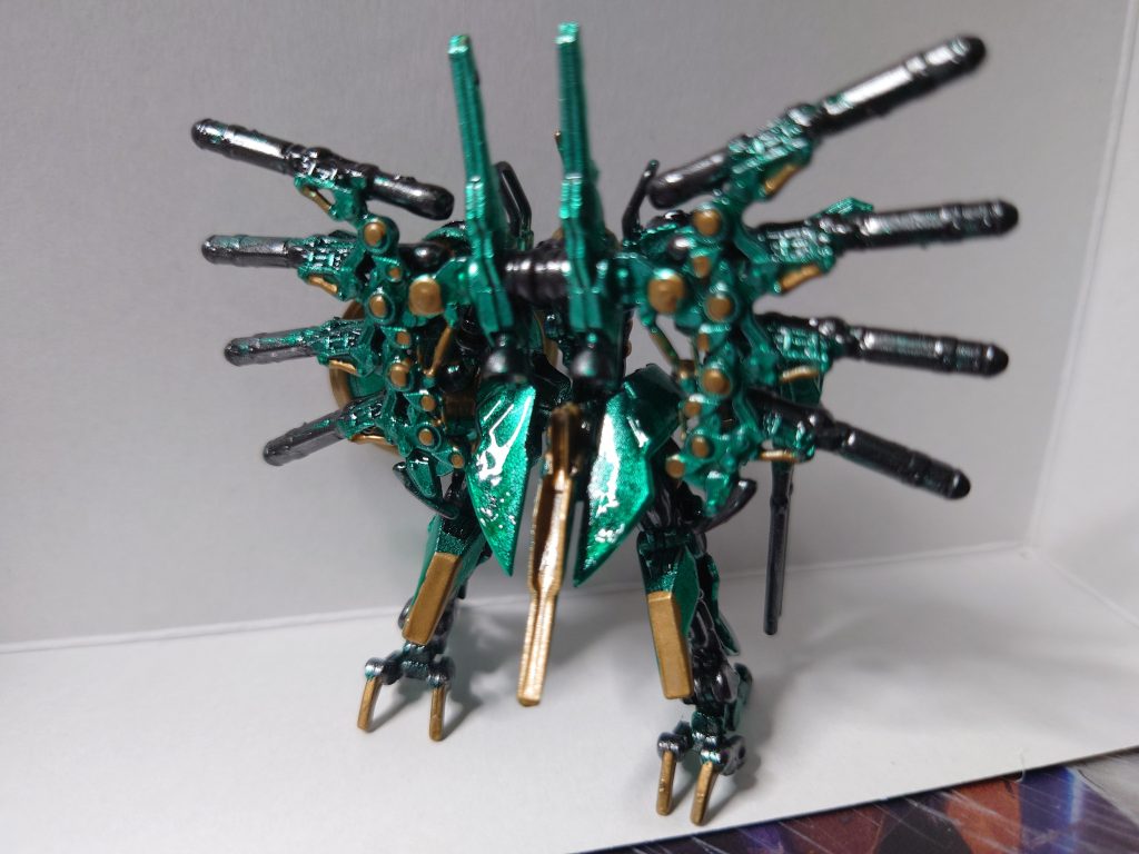 後の細かなところも塗り分けました