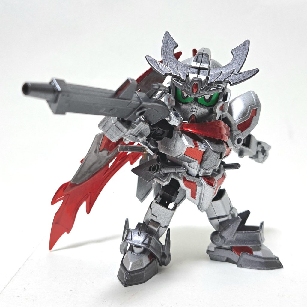 ・種子島雷威銃(タネガシマライフル)武者頑駄無の同名の銃をモチーフとしている。赤いビーム弾を発射する。