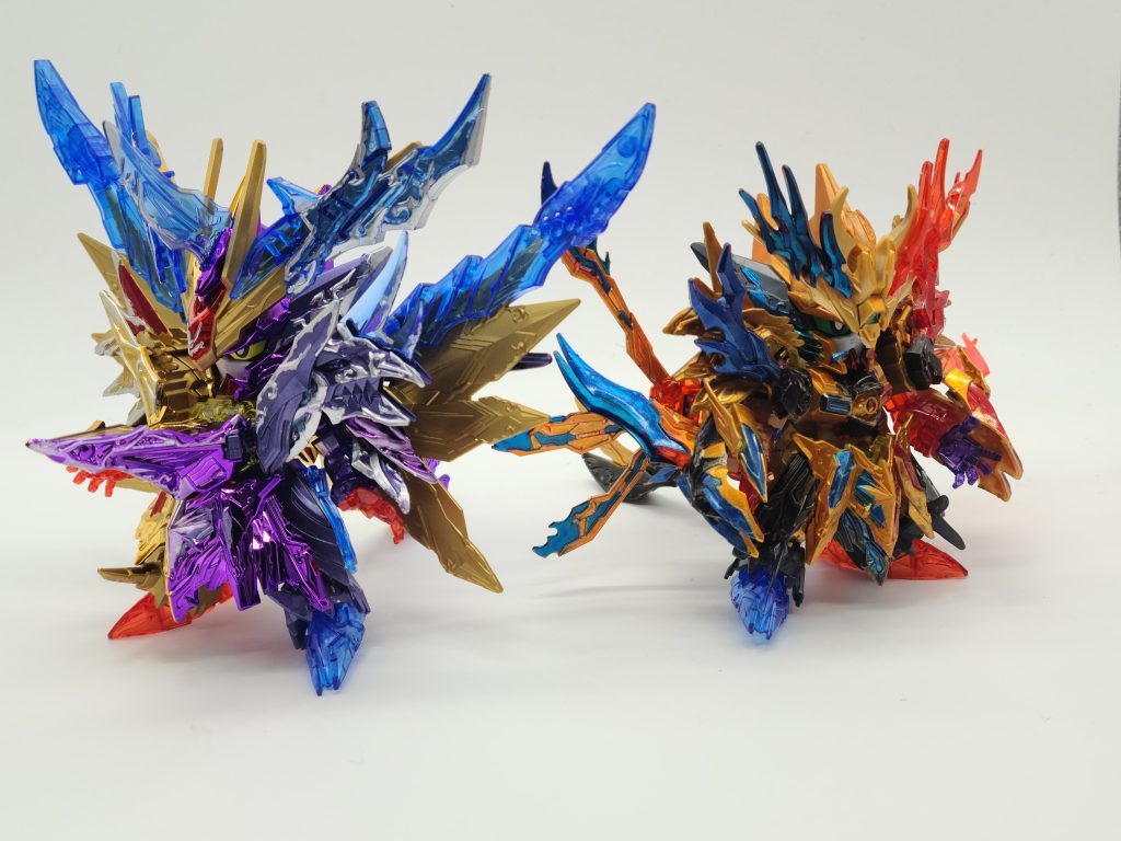 最後に本家と並ぶと思った以上に羽根やアンテナのボリューム感の差がありますね。