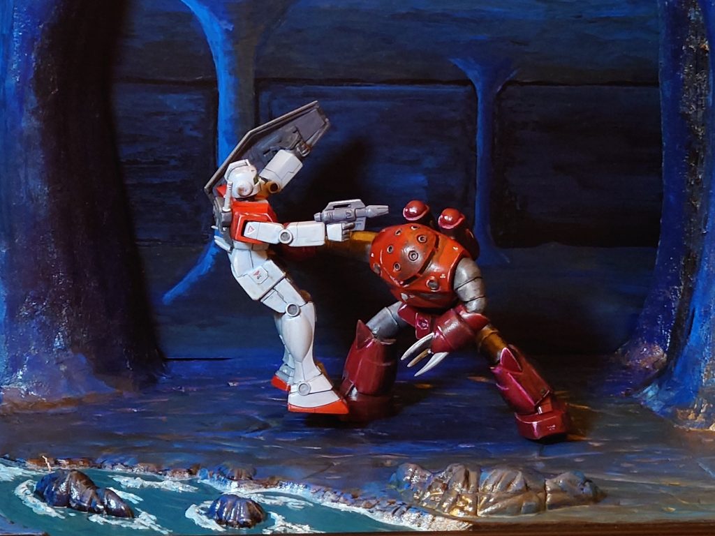 ジャブローに散る(情景模型)–5枚目/制作者:ザイケン