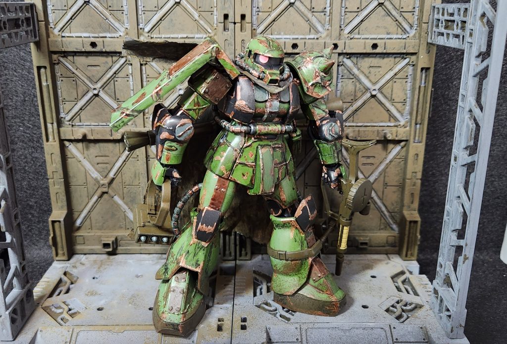 溶接跡はゼリー状瞬間でニキニキ塗って乾燥させて塗装。エコプラは安いしパーツ数的に作りやすいのが良かったwバンダイさん、店舗回収だけじゃなく郵送でもランナー回収してくれー実施店舗行く暇無いんじゃーwそれでは皆様、良いお年を!!したらな!!