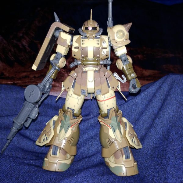 高機動型ザク地上用エグバ機。