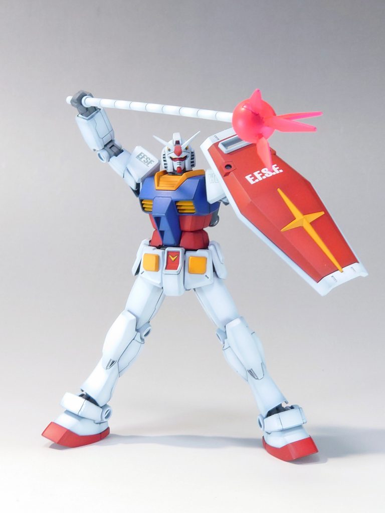 EGからビームジャベリンを流用。塗料の乾燥時間におまけで作りました。