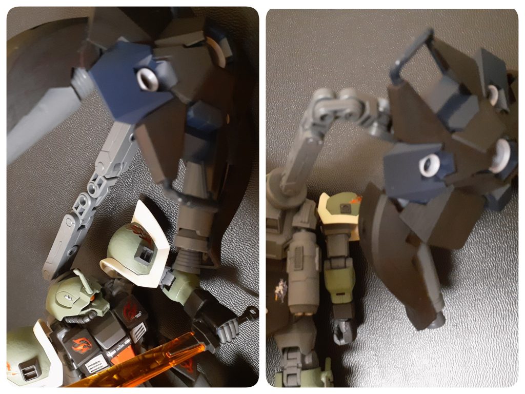 アーム接続で自在に