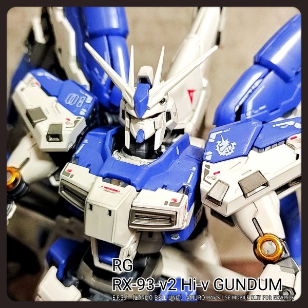 Hi-ν GUNDAM〔チタニウムフィニッシュ〕｜2Gさんのガンプラ作品