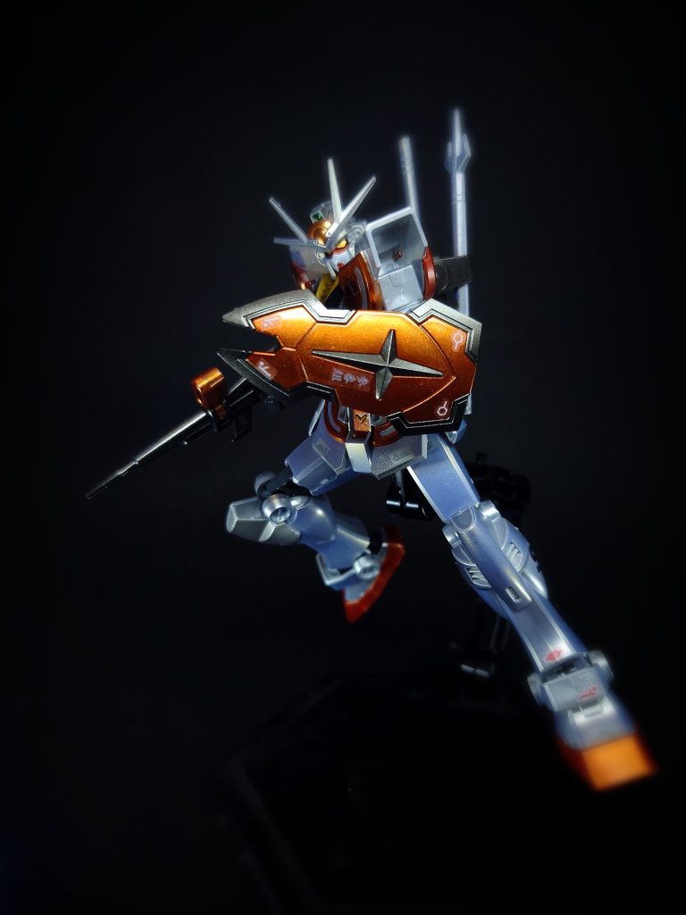 ビームラーライフル原型機のビームライフルをベースにセンサー周りを強化。