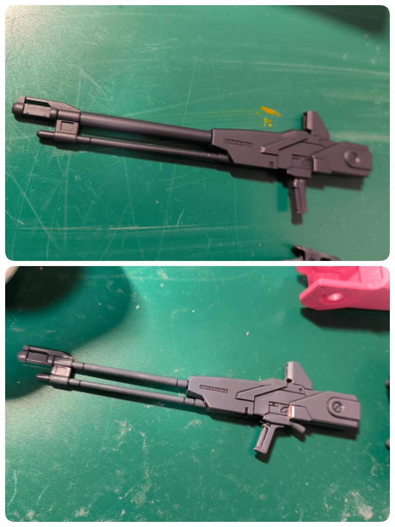 ライフルはプラパイプ噛ませてみました。  最後まで閲覧ありがとうございました。