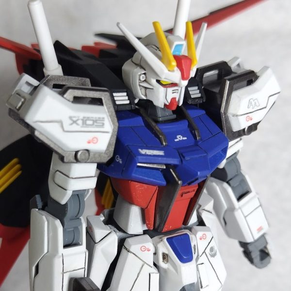 HGCE エールストライクガンダム｜@RX17867980073さんのガンプラ