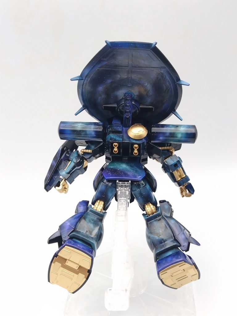 レドーム裏は暗めに銀河