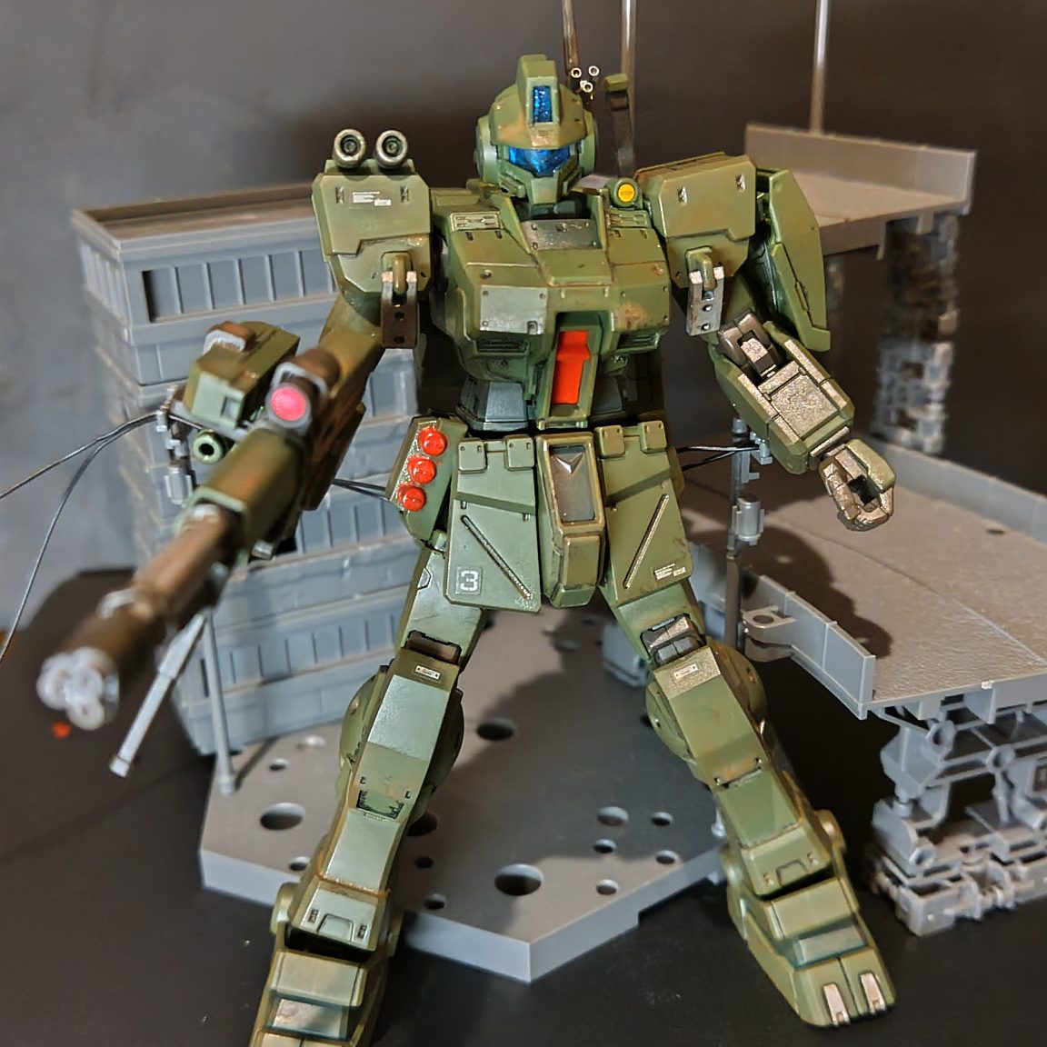 HG 1/144 ジム・スパルタン｜UEPON3104さんのガンプラ作品｜GUNSTA