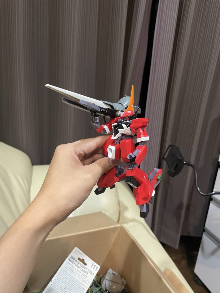 HG バーザム レジオン鹵獲仕様–2枚目/制作者：@17893_sakure