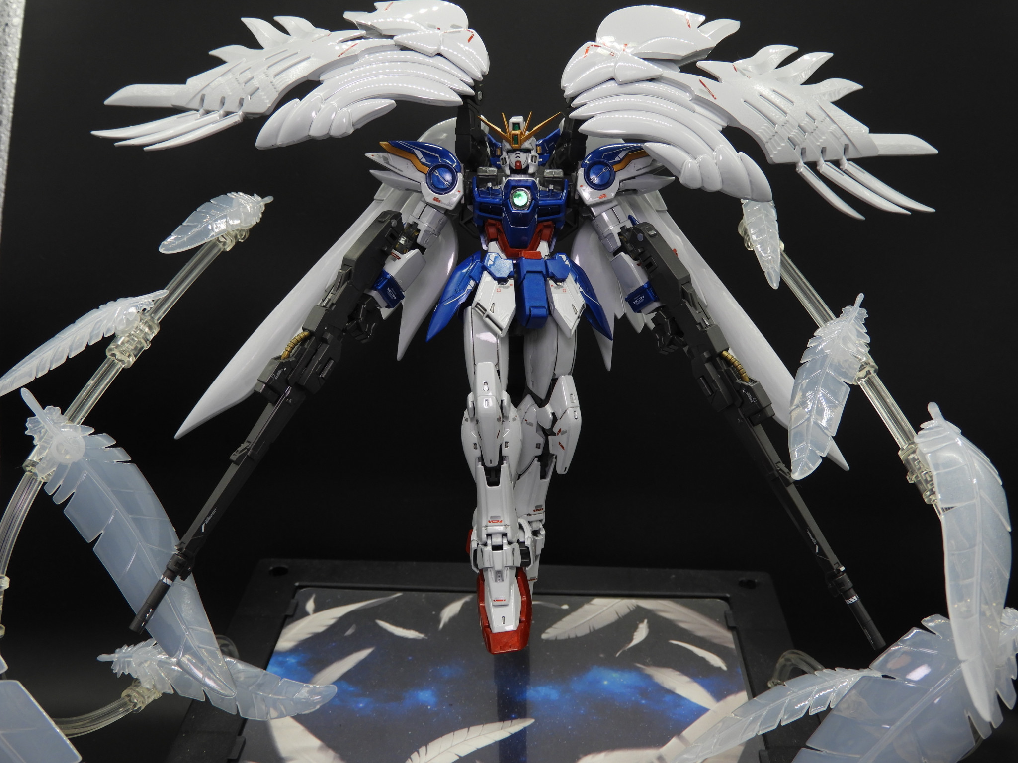 RG ウイングガンダムゼロEW｜六剣狼さんのガンプラ作品｜GUNSTA 