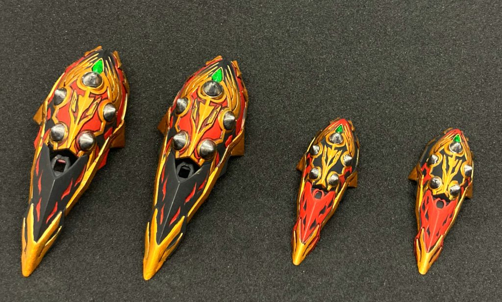 バインダー塗装が面倒だった4枚でも終わってみたらクソかっこよくなりました