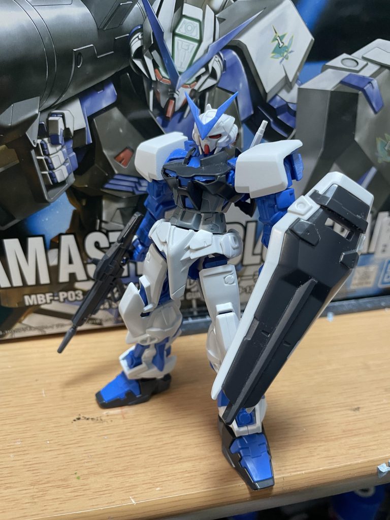 うん…個人的に頭部が整ったので借り組みYouTubeでレビュー動画を見た時よりは良く見えるなと自己満足しました。