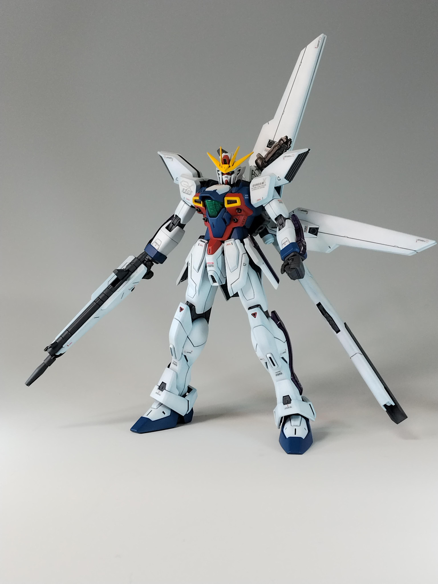 MG ガンダムX｜自宅警備員mk-8さんのガンプラ作品｜GUNSTA（ガンスタ）