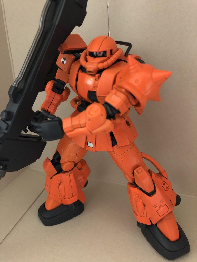 モノアイを変えてみました！アンテナも金属製に！