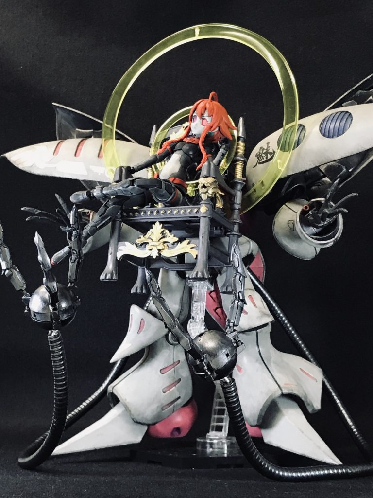 そして…自分の中では最高傑作と感じたのに…大ゴケしたエイリアンクイーン…😨(笑)今思うと… MGキュベレイを犠牲にしたことを激しく後悔していますw