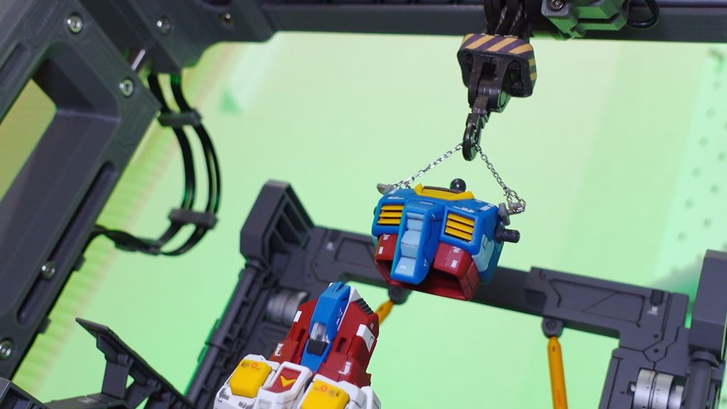 コアブロック周辺の組み立ては何だかワクワクします。