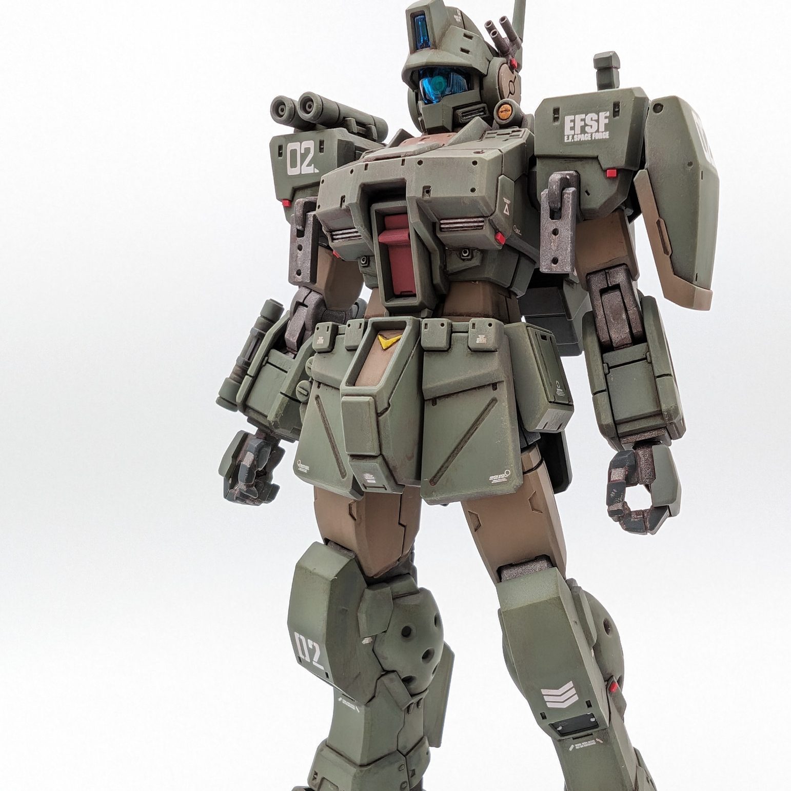 HG ジム・スパルタン｜EiRiさんのガンプラ作品｜GUNSTA（ガンスタ）