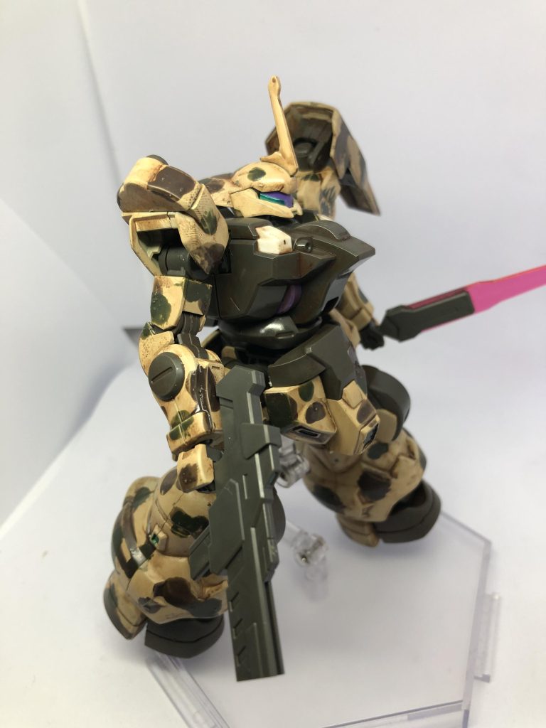 ビームサーベルはディランザソルから持ってきて実戦仕様に