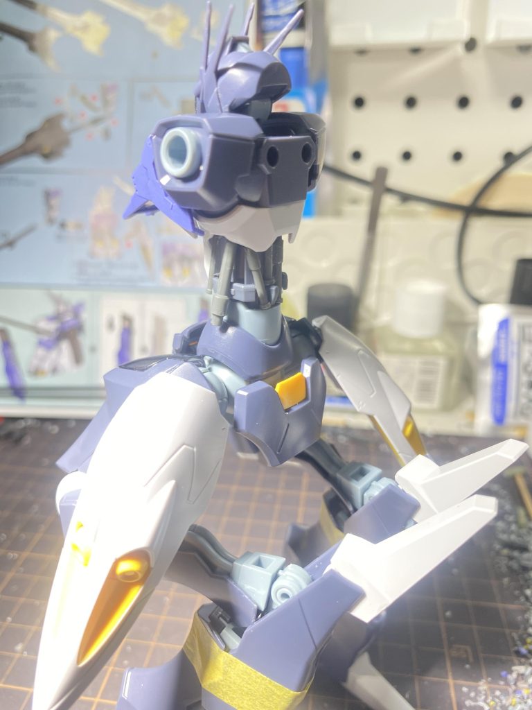 胴体を延長+シリンダーの追加