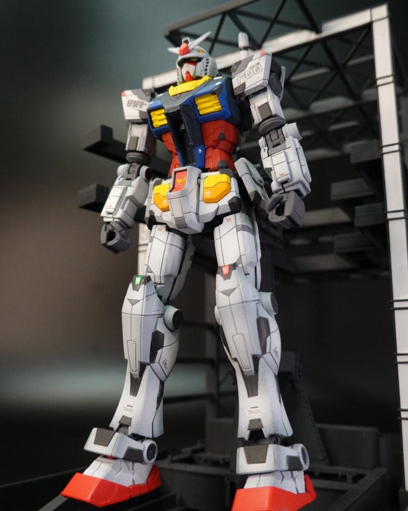 1/144 RX-78F00 ガンダム&ガンダムドック–2枚目/制作者：Kyo
