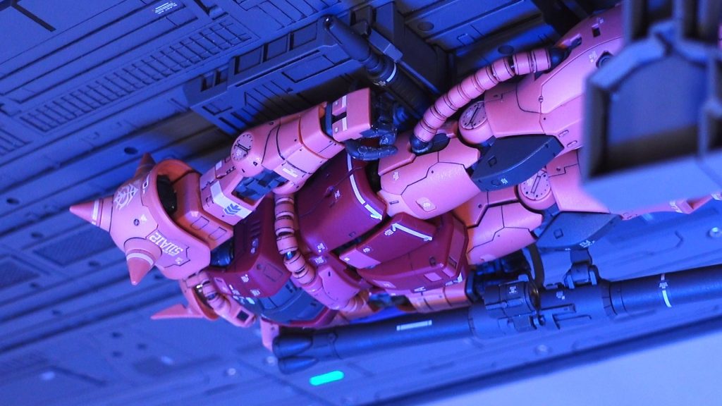 無理やりですが射出シーンも再現してみました。